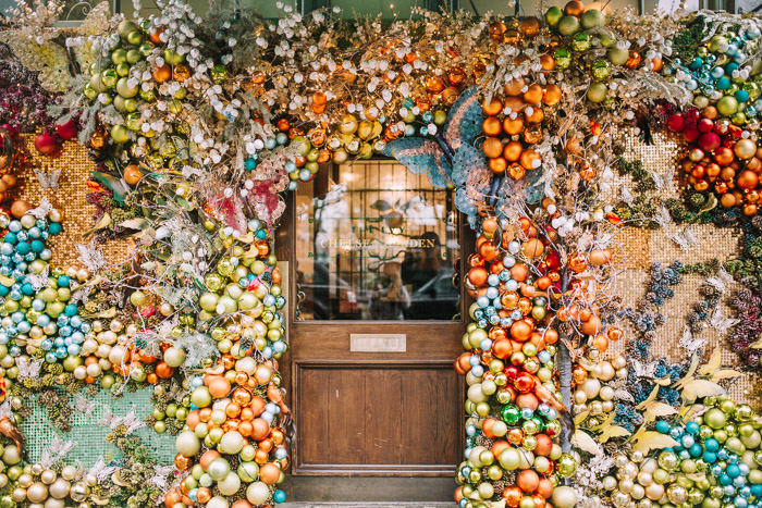 Christmas Floral Installations | Iconic London Storefronts ...