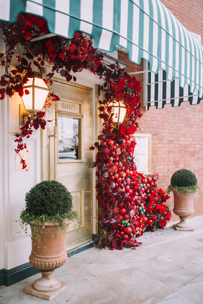 baubles, christmas floral design, christmas in london, christmas lights, creative floral installations, creative london florist, doorways, Early Hours London, iconic stores in london, kings road, london christmas, london facades, London florist, london flowers, places to visit in london, pretty little london, shop windows, showdry, Store Fronts, The Ivy, The ivy Cafe, The Ivy Restuarant, visit london, Wimbledon