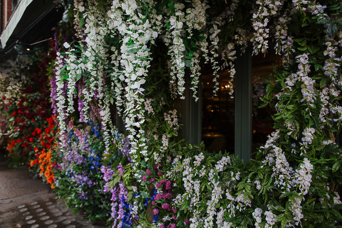Chelsea flower show 2017, chelsea, Creative florist, Early Hours Londo*, Floral Installations, kings road, London florist, London in bloom, London, The Ivy Chelsea Gardens
