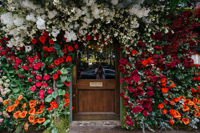 Chelsea flower show 2017, creative floral installations, Early Hours London, Early Hours LTD, Floral commissions, flower artists, flower boxes, flower week, japanese floral installation, London florist, London in bloom, London in Summer, london shop fronts, Sexy Fish London, shop fronts, spring flower displays, summer flower displays, Tropical floral installation, Uk wedding florist, wedding flowers, daphnes, Ivy market grill, floral swing, love swing, covent garden, covent garden in bloom, Halloween floral installations, easter floral installations, valentine flowers, best london florist, floral commissions, innovative floral displays, innovative floral designs, colourful floral designs, iconic london storefronts, pretty london doors, pretty little london, london facades, famous london stores, famous london restaurants, top london restaurants