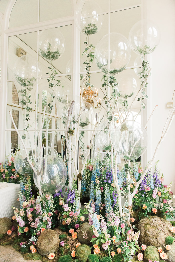 birthday flowers, birthday party flowers, bubblegum balloons, cool kids party, delphiniums, Early Hours London, epic flower displays, epic kids party, fern balloons, floral artists, Floral Installations, flower jars, kate neilen photography, kids birthday party decoration, London florist, london flowers, magical flower display, midsummers night dream party, moss chair, one stylish day, party ideas, pastel florals, pastel wedding flowers, roses, snapdragons, whimsical wedding flowers