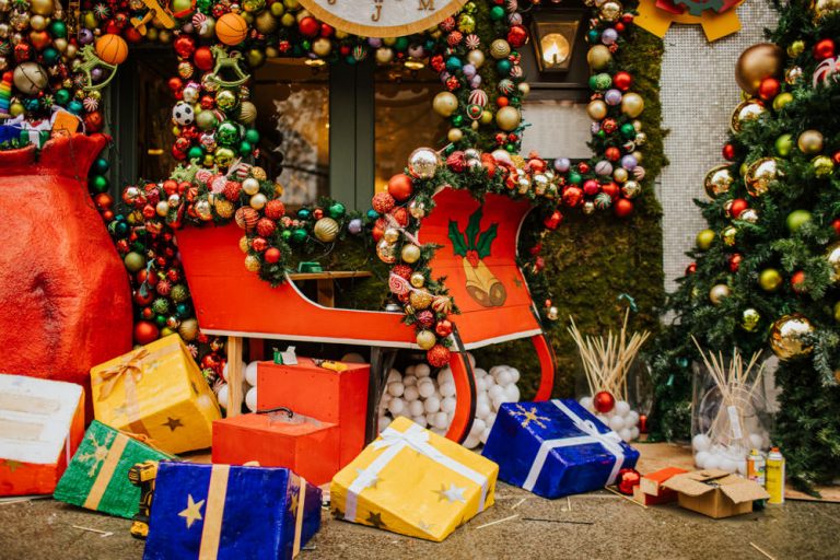 Santa's Grotto at The Ivy Chelsea Garden... Early Hours London