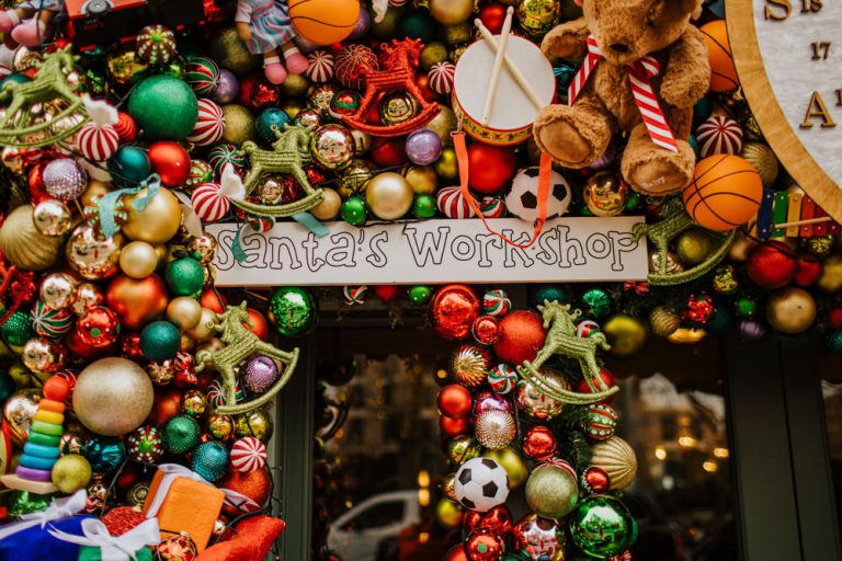 Santa's Grotto at The Ivy Chelsea Garden... Early Hours London