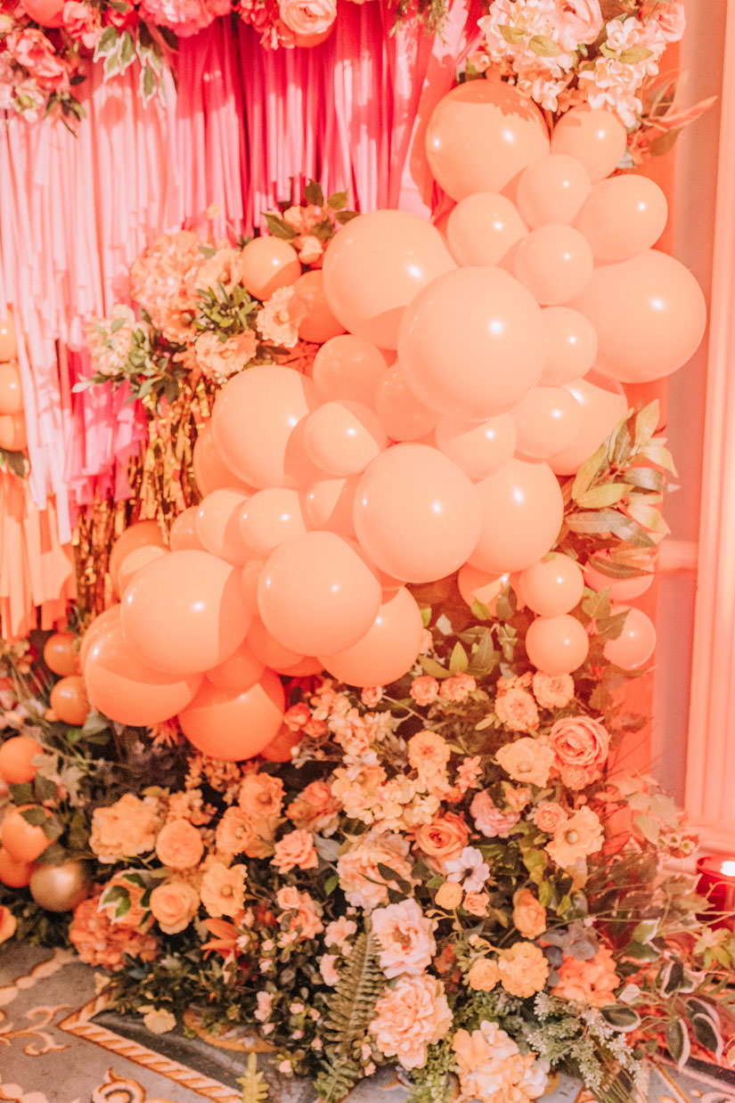 bubblegum balloons, Early Hours London, fiesta forever, hotel flowers, lodnon florist, luxury florist, luxury london florist, photobooth, summer fiesta, tassels, the lanesborough