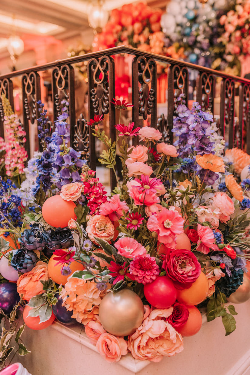bubblegum balloons, Early Hours London, fiesta forever, hotel flowers, lodnon florist, luxury florist, luxury london florist, photobooth, summer fiesta, tassels, the lanesborough