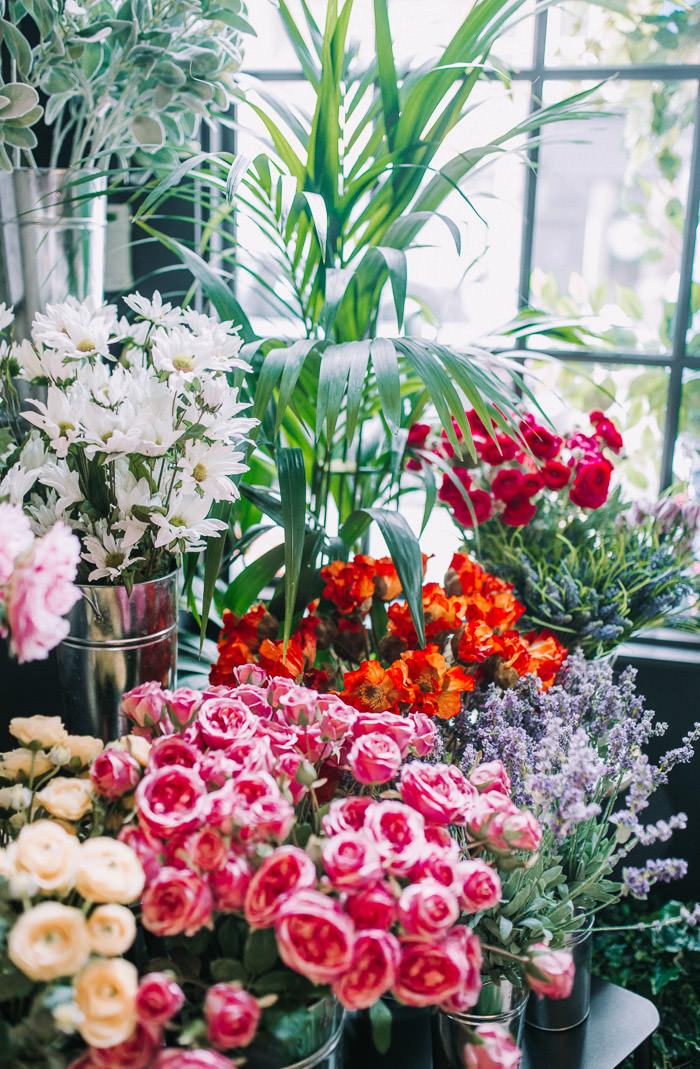 colourful florals, doors of london, early hours london, faux flowers, floral workshop, Grounds and Grapes, iconic london restuarants, influencers event, innovative london florist, london florist, mr and mrs Unique, press event, rainbow florals, shop fronts, spring flowers