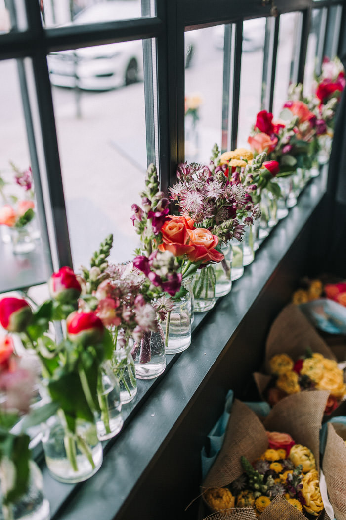 colourful florals, doors of london, early hours london, faux flowers, floral workshop, Grounds and Grapes, iconic london restuarants, influencers event, innovative london florist, london florist, mr and mrs Unique, press event, rainbow florals, shop fronts, spring flowers