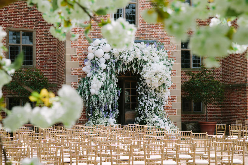 ballon arch, barker evans photography, celebrity wedding, early hours ltd, english wedding, floral and balloon arch, floral arch, florist at work, halfpenny wedding dress, hello magazine, hugo taylor, london florist, luxury florist, Luxury wedding, made in chelsea, millie and Hugo wedding, Millie Mackintosh, peonies, pink blossom, pink wedding decor, savile rose, stylish wedding dress, surrey wedding, tablescape, wedding flower inspiration, wedding flowers, wehite wedding decor, white wedding