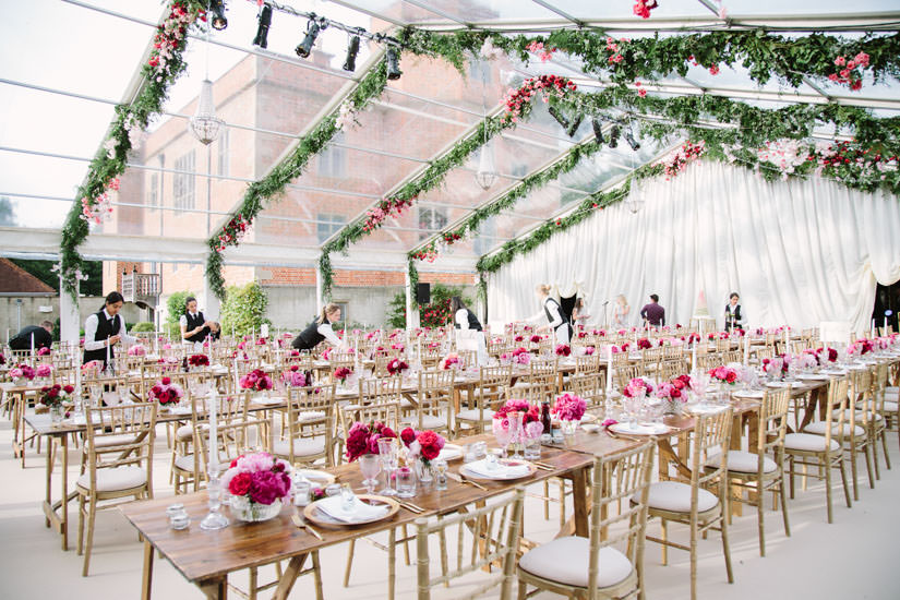 ballon arch, barker evans photography, celebrity wedding, early hours ltd, english wedding, floral and balloon arch, floral arch, florist at work, halfpenny wedding dress, hello magazine, hugo taylor, london florist, luxury florist, Luxury wedding, made in chelsea, millie and Hugo wedding, Millie Mackintosh, peonies, pink blossom, pink wedding decor, savile rose, stylish wedding dress, surrey wedding, tablescape, wedding flower inspiration, wedding flowers, wehite wedding decor, white wedding